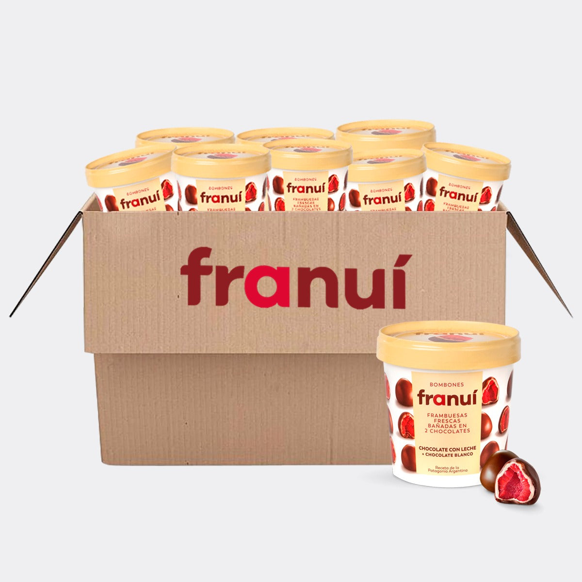 Caja Franuí Chocolate de Leche (24un)